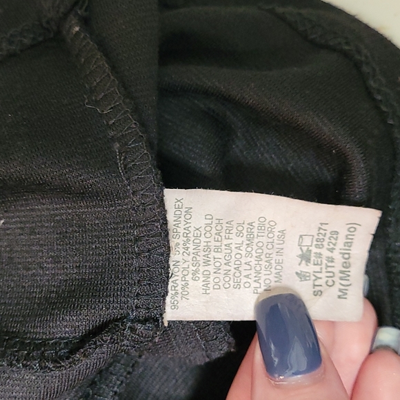 5/$25 Tube top size M black and white/cream dress Pre-owned - Picture 7 of 8